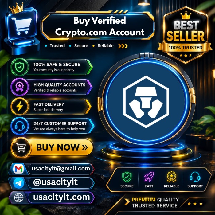 Buy Verified Crypto.com Account